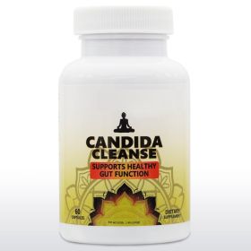 Candida Cleanse Gut Colon Support For Men & Women Natural Herbs For Intestinal Detox - Anti Yeast Overgrowth - Oregano Leaf, Wormwood, Black Walnut, C