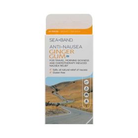 Sea-band Anti-nausea Ginger Gum - 24 Pieces