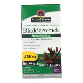 Nature's Answer - Bladderwrack Thallus - 90 Vegetarian Capsules