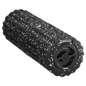 VEVOR Vibrating Foam Roller 4 Intensities Rechargeable Electric EPP Foam Roller