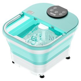 VEVOR Collapsible Foot Spa Bath Massager 95°F - 118°F Pedicure Foot Bath Tub