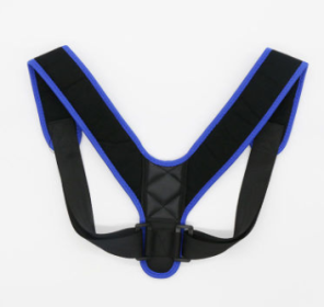 Medical Clavicle Posture Corrector Lower Back Correction Belt For Children (Option: Blue-S)