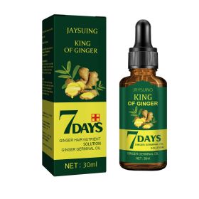 Jaysuing Ginger Hair Treatment Oil Refreshing & Nourishing Scalp Follicle Strengthening Hair Nutrient Solution (Option: 3PCS)