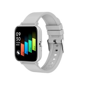 H10 smart watch Bluetooth call bracelet Heart rate Blood pressure Sports Health P8 smart watch (colour: silver gray)