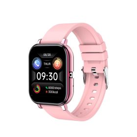 H10 smart watch Bluetooth call bracelet Heart rate Blood pressure Sports Health P8 smart watch (colour: Pink)