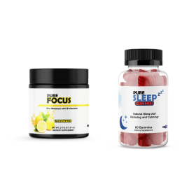 Control Bundle Pre-Workout and Sleep (Sleep: Pure Sleep Gummies, Pre-Workout: Pure Focus)