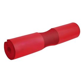 Barbell Pad Support Squat Bar Foam Cover Pad (Color: Red, Type: Fitness Supplies)